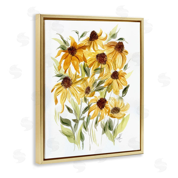 Stupell Industries Alexandria Gilbert Kincaid | Yellow Rudbeckia Florals Wall Art