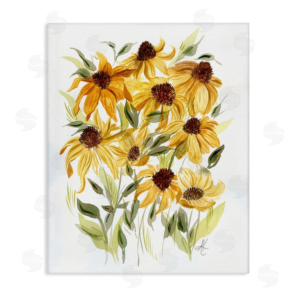 stupell industries Alexandria Gilbert Kincaid | Yellow Rudbeckia Florals Wall Art