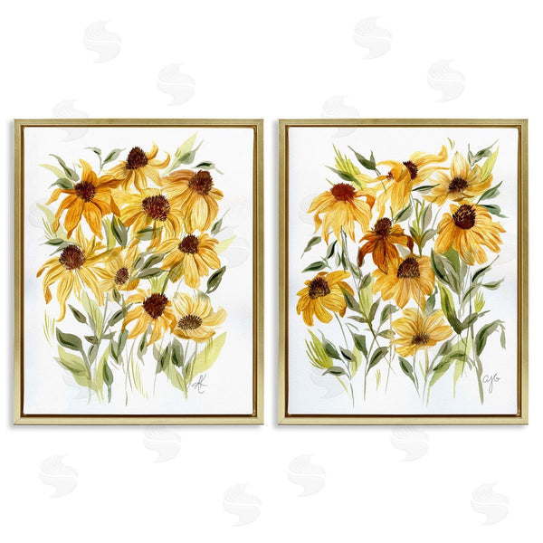 Stupell Industries Alexandria Gilbert Kincaid | Yellow Rudbeckia Flowers