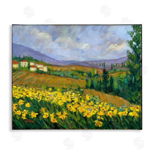 stupell industries Alexi Fine | Daffodil Field by Farm Wall Art