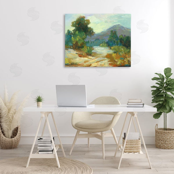 Stupell Industries Alexi Fine | Fall Time Mountain View Wall Art