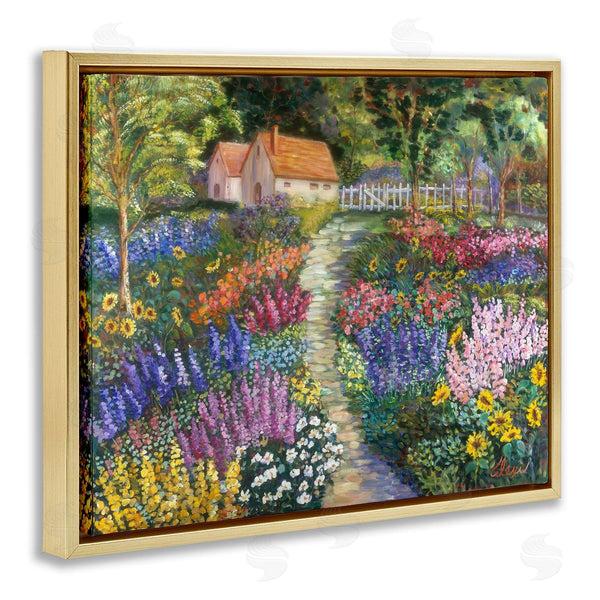 Stupell Industries Alexi Fine | Floral Cottage Gardens