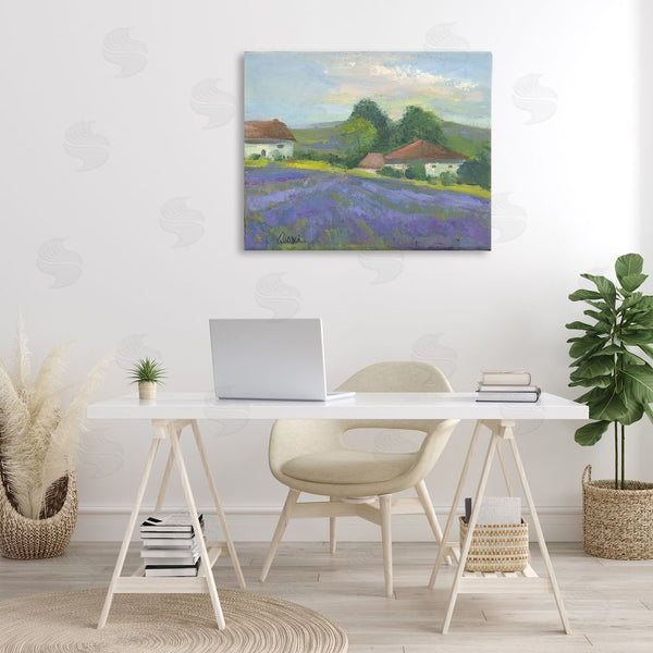 Stupell Industries Alexi Fine | Lovely Lavender Farmland Wall Art