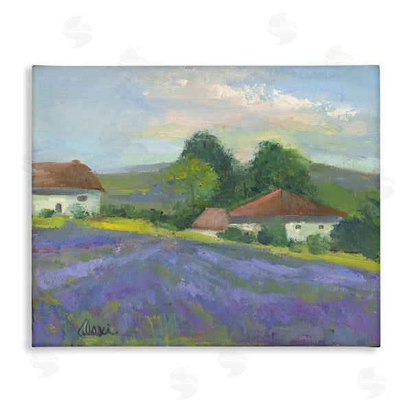 stupell industries Alexi Fine | Lovely Lavender Farmland Wall Art
