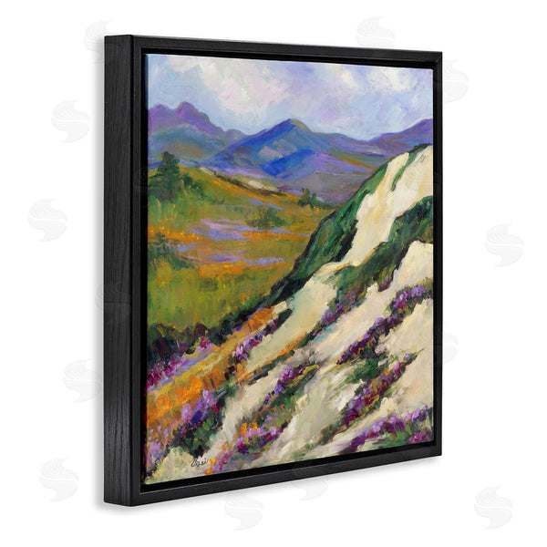 Stupell Industries Alexi Fine | Purple Mountains Landscape