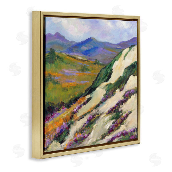 Stupell Industries Alexi Fine | Purple Mountains Landscape