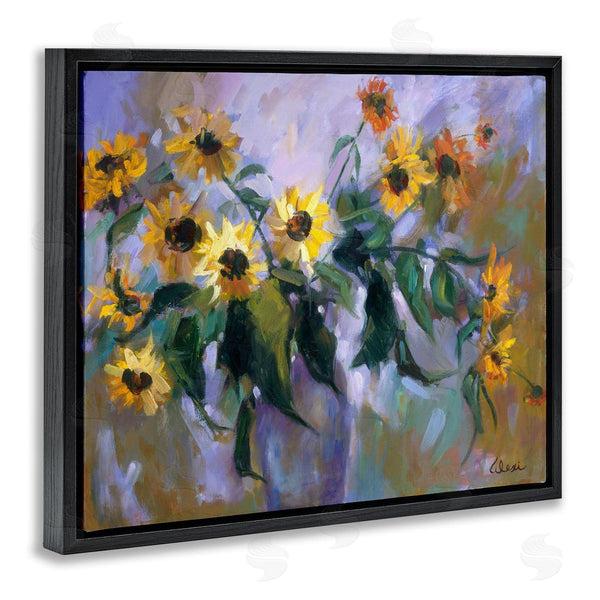 Stupell Industries Alexi Fine | Purple Sunflowers Painting