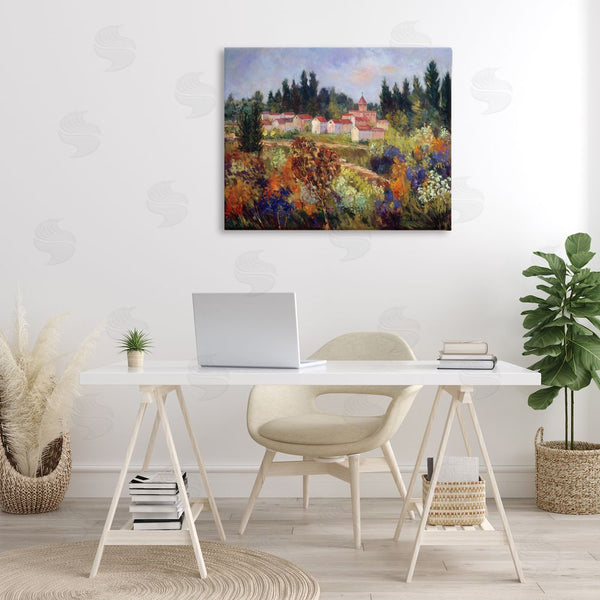 Stupell Industries Alexi Fine | Tuscan Countryside Garden Wall Art