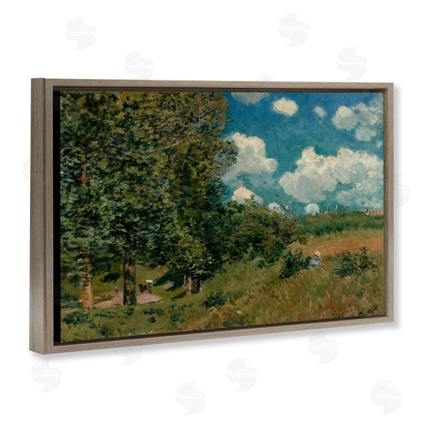 Stupell Industries Alfred Sisley | Classic Cloudy Landscape Wall Art