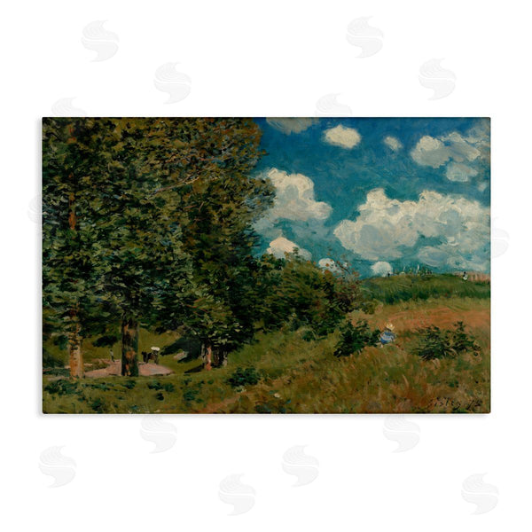 Stupell Industries Alfred Sisley | Classic Cloudy Landscape Wall Art