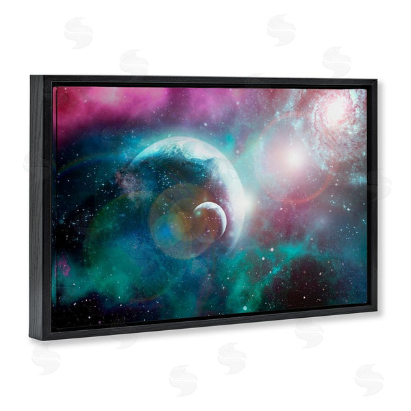 Stupell Industries Ali Chris | Eclipsing Cosmos Planets Wall Art