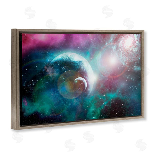 Stupell Industries Ali Chris | Eclipsing Cosmos Planets Wall Art