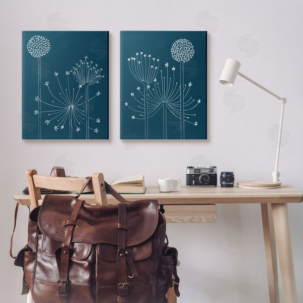 Stupell Industries Alicia Longley | Blooming Dandelions Line Drawing Wall Art