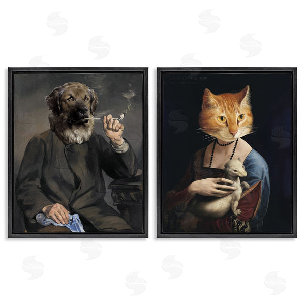 Stupell Industries Alicia Longley | Historical Painting Animals