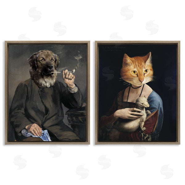 Stupell Industries Alicia Longley | Historical Painting Animals