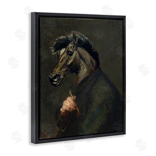 Stupell Industries Alicia Longley | Horse Painter Portrait