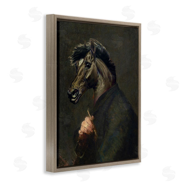 Stupell Industries Alicia Longley | Horse Painter Portrait