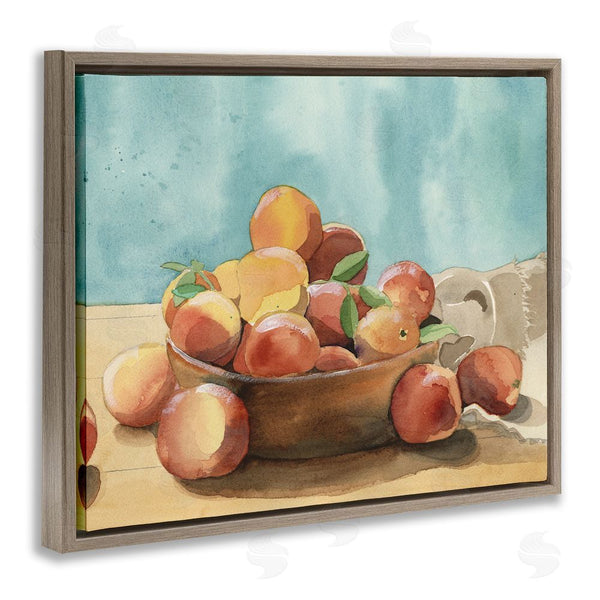 Stupell Industries Alicia Longley | Kitchen Peaches Still Life Wall Art
