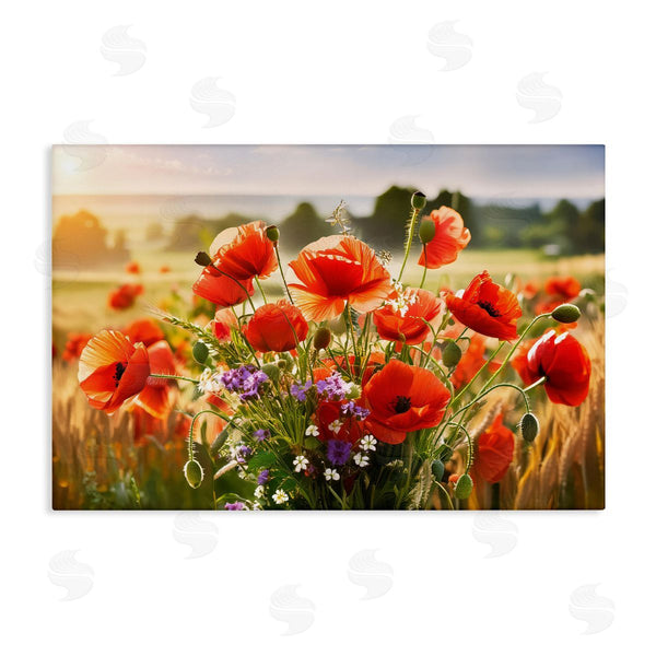 stupell industries Alina Georgescu | Bright Sunlit Spring Meadow