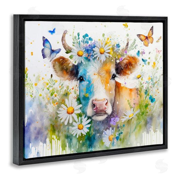 Stupell Industries Alina Georgescu | Modern Cottage Cow