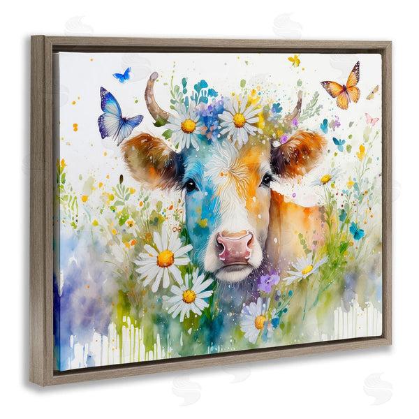 Stupell Industries Alina Georgescu | Modern Cottage Cow