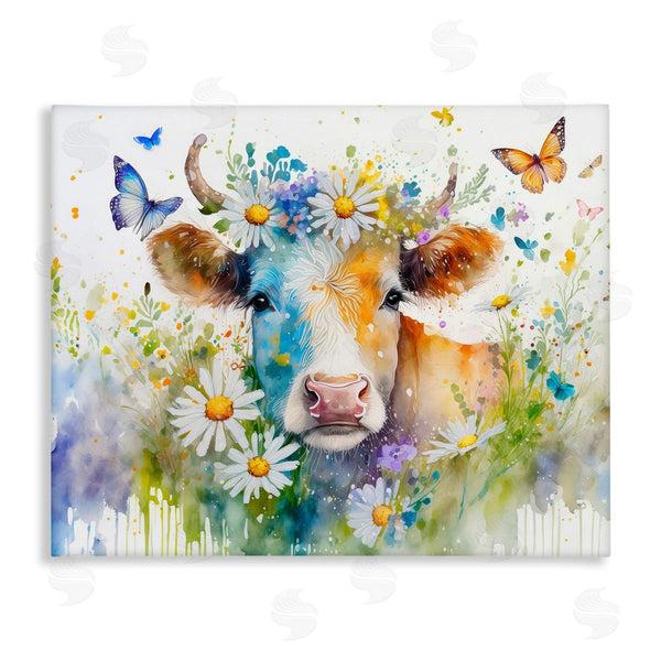 stupell industries Alina Georgescu | Modern Cottage Cow