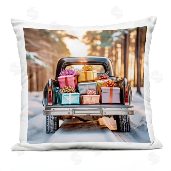 Stupell Industries Alina Georgescu | Special Holiday Delivery Printed Throw Pillow