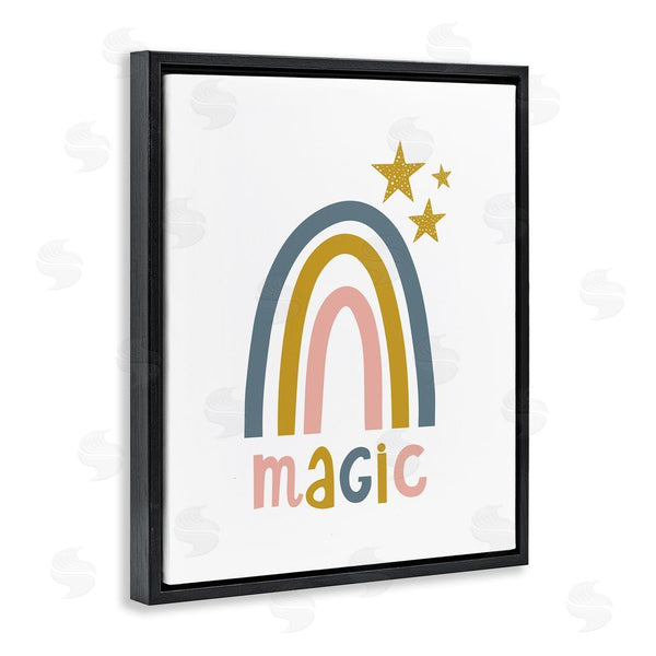 Stupell Industries Alina Sagirova | Rainbow With Magic Phrase Wall Art