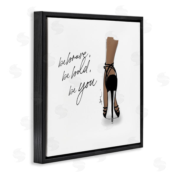 Stupell Industries Alison Petrie | Be Brave Bold You Fashion Wall Art