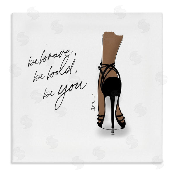 stupell industries Alison Petrie | Be Brave Bold You Fashion Wall Art