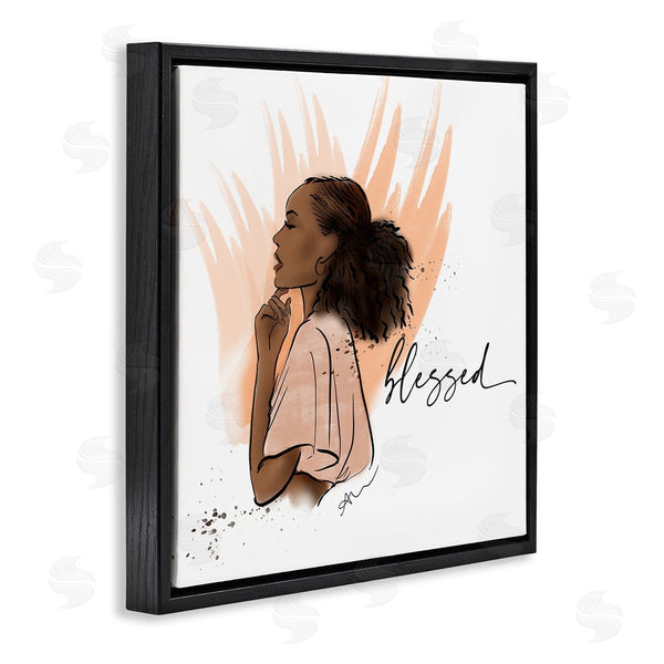 Stupell Industries Alison Petrie | Blessed Woman Portrait Wall Art