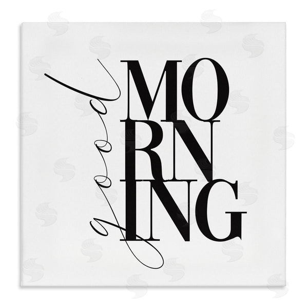 stupell industries Alison Petrie | Good Morning Modern Text Wall Art