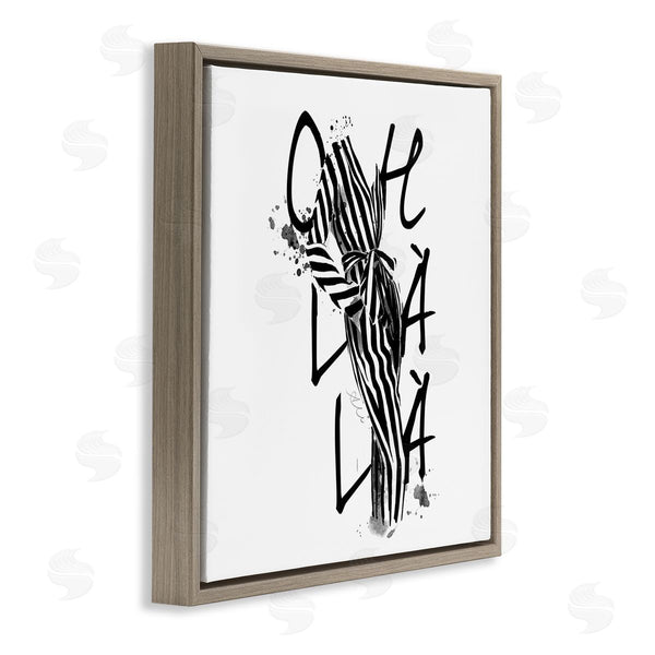 Stupell Industries Alison Petrie | Modern Glam Ooh La La Wall Art