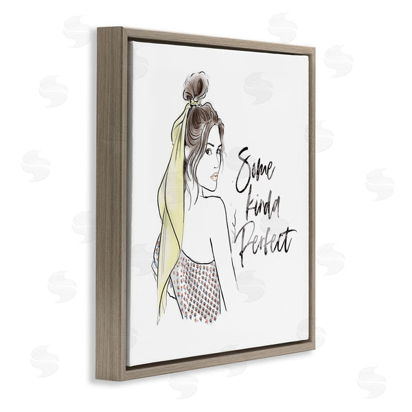 Stupell Industries Alison Petrie | Some Kinda Perfect Portrait Wall Art