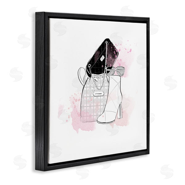 Stupell Industries Alison Petrie | Stylish Glam Fashion Purses Wall Art