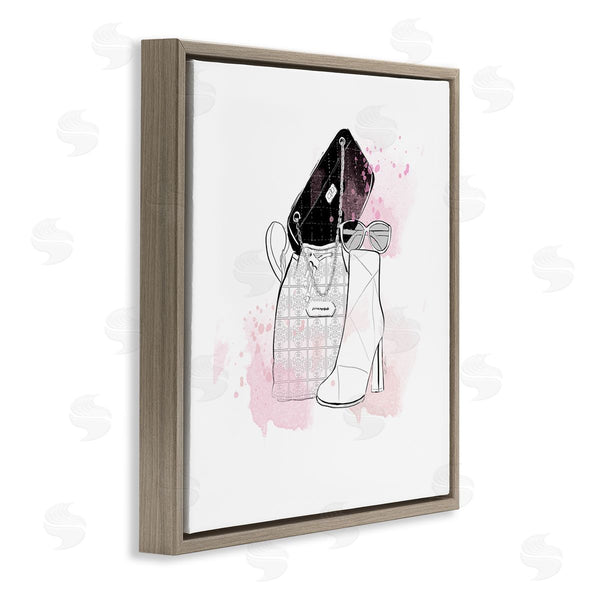 Stupell Industries Alison Petrie | Stylish Glam Fashion Purses Wall Art