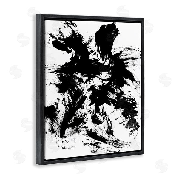 Stupell Industries Allan Friedlander | Contemporary Black Ink Strokes Wall Art
