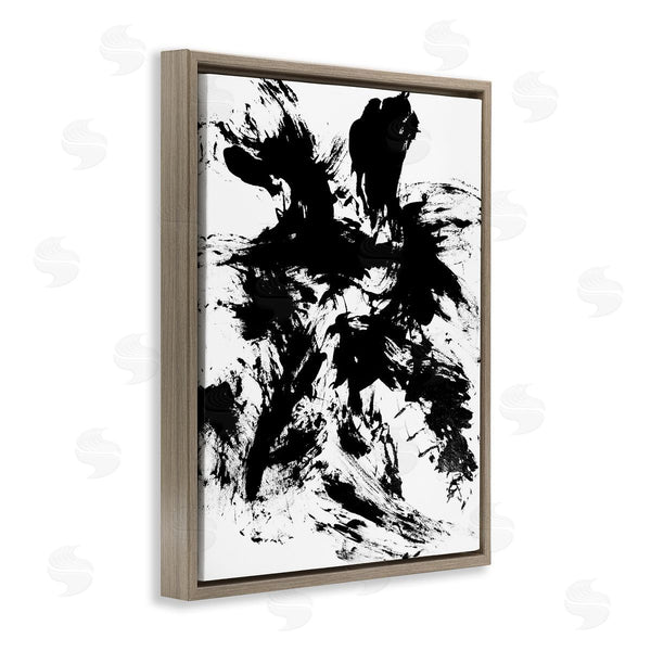 Stupell Industries Allan Friedlander | Contemporary Black Ink Strokes Wall Art