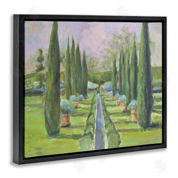 Stupell Industries Allayn Stevens | Elegant Manicured Gardens Landscaped Topiary Greenery Wall Art