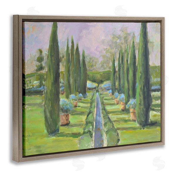 Stupell Industries Allayn Stevens | Elegant Manicured Gardens Landscaped Topiary Greenery Wall Art