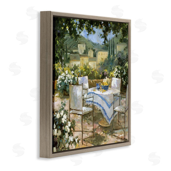 Stupell Industries Allayn Stevens | Floral Villa Patio Scenery Wall Art