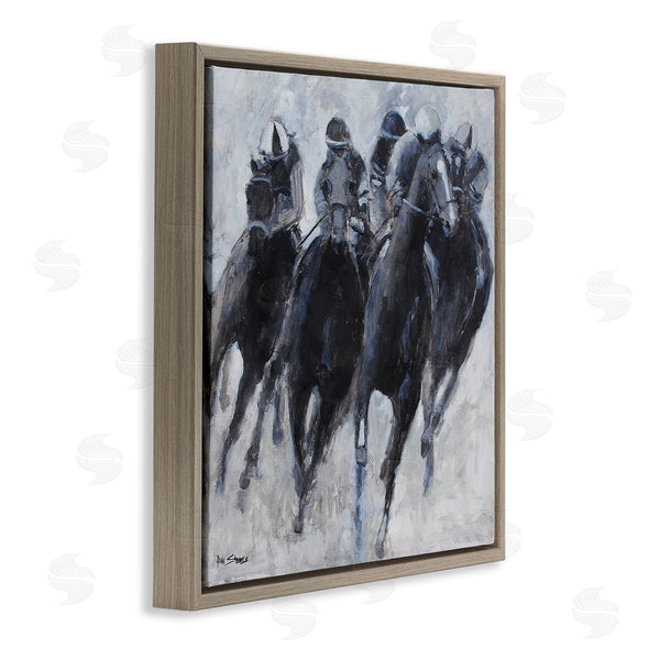 Stupell Industries Allayn Stevens | Powerful Equestrian Racing