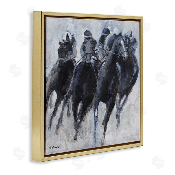 Stupell Industries Allayn Stevens | Powerful Equestrian Racing