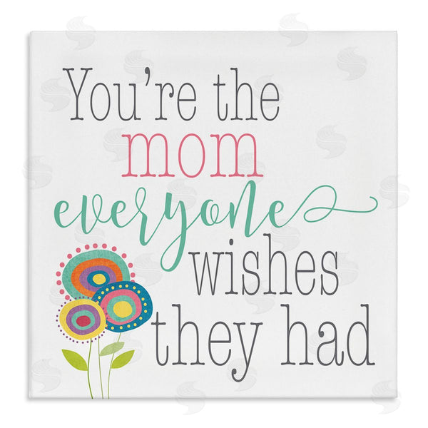 stupell industries Alli Rogosich | Mom Everyone Wishes For Floral Wall Art