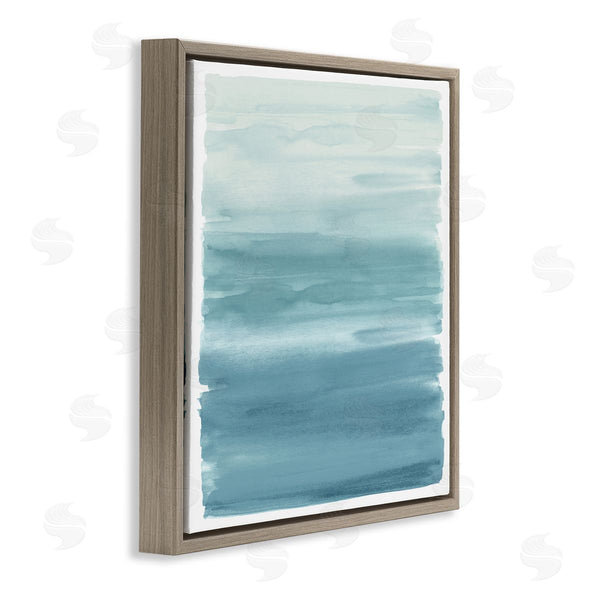 Stupell Industries Allie Corbin | Pale Blue Modern Gradient Wall Art