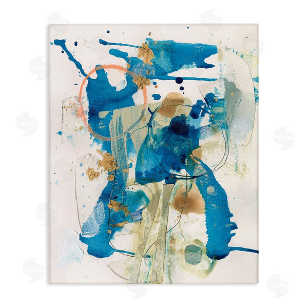 stupell industries Allison Ford | Blue Chaotic Splash