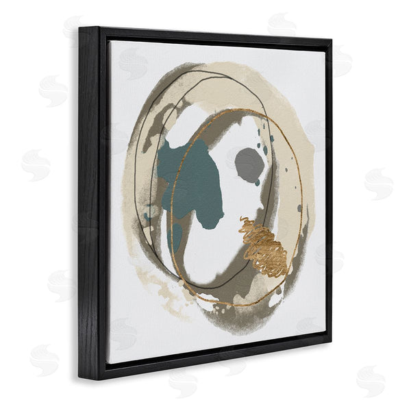 Stupell Industries Alonzo Saunders | Circular Inclusion Abstract Shapes Wall Art