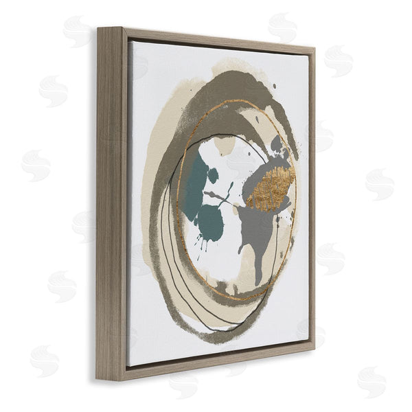 Stupell Industries Alonzo Saunders | Contemporary Circles Overlapping Abstract Wall Art