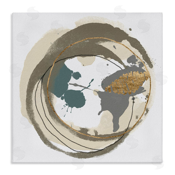 stupell industries Alonzo Saunders | Contemporary Circles Overlapping Abstract Wall Art
