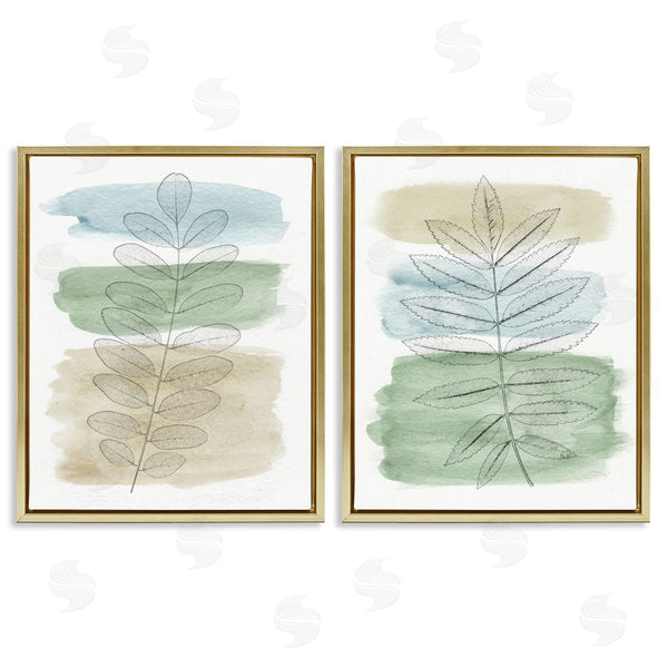 Stupell Industries Alonzo Saunders | Neutral Spring Forest Branches